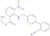 Ethyl-2-[[(2'-cyanobiphenyl-4-yl)methyl]amino]-3-nitrobenzoate