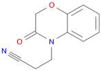 4H-1,4-Benzoxazine-4-propanenitrile,2,3-dihydro-3-oxo-