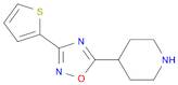 5-(Piperidin-4-yl)-3-(thiophen-2-yl)-1,2,4-oxadiazole