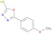 1,3,4-Oxadiazole-2(3H)-thione,5-(4-methoxyphenyl)-