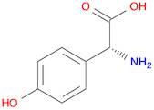 Benzeneacetic acid, a-amino-4-hydroxy-, (aR)-