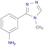 3-(4-Methyl-4H-1,2,4-triazol-3-yl)aniline