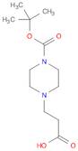 3-(4-(tert-Butoxycarbonyl)piperazin-1-yl)propanoic acid