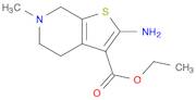 Thieno[2,3-c]pyridine-3-carboxylicacid, 2-amino-4,5,6,7-tetrahydro-6-methyl-, ethyl ester