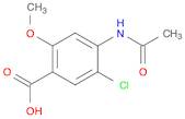 4-Acetamido-5-chloro-2-methoxybenzoic acid