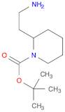 2-(Aminoethyl)-1-N-Boc-piperidine