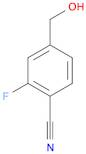 2-Fluoro-4-(hydroxymethyl)benzonitrile