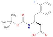(S)-3-((tert-Butoxycarbonyl)amino)-4-(2-fluorophenyl)butanoic acid