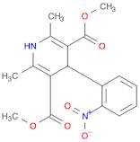 3,5-Pyridinedicarboxylic acid, 1,4-dihydro-2,6-dimethyl-4-(2-nitrophenyl)-, dimethyl ester
