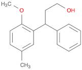 3-(2-Methoxy-5-methylphenyl)-3-phenylpropan-1-ol