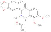 2-Propanone,1-[(13S)-12,13-dihydro-1,2-dimethoxy-12-methyl[1,3]dioxolo[4,5]benzo[1,2-c]phenanthridin-13-yl]-