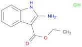 Ethyl 2-amino-1H-indole-3-carboxylate hydrochloride