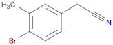 2-(4-Bromo-3-methylphenyl)acetonitrile
