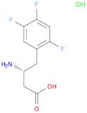 (R)-3-amino-4-(2,4,5-trifluorophenyl)butanoic acid, hydrochloride (1:1)