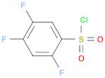 2,4,5-Trifluorobenzene-1-sulfonyl chloride