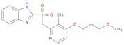 1H-Benzimidazole,2-[[[4-(3-methoxypropoxy)-3-methyl-2-pyridinyl]methyl]sulfonyl]-
