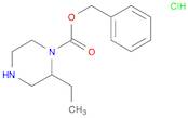 Benzyl 2-ethylpiperazine-1-carboxylate hydrochloride