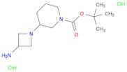 tert-Butyl 3-(3-aminoazetidin-1-yl)piperidine-1-carboxylate dihydrochloride