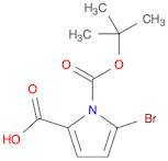 5-Bromo-1-(tert-butoxycarbonyl)-1H-pyrrole-2-carboxylic acid