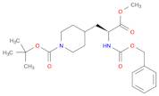 (S)-tert-Butyl 4-(2-(((benzyloxy)carbonyl)amino)-3-methoxy-3-oxopropyl)piperidine-1-carboxylate