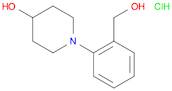 1-(2-HYDROXYMETHYLPHENYL)PIPERIDIN-4-OL HYDROCHLORIDE