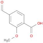 Benzoic acid, 4-formyl-2-methoxy-