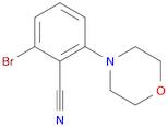 2-Bromo-6-morpholinobenzonitrile