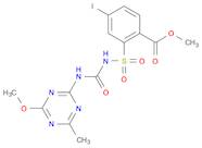 Methyl 4-iodo-2-(N-(4-methoxy-6-methyl-1,3,5-triazin-2-ylcarbamoyl)sulfamoyl)benzoate