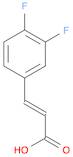 (E)-3-(3,4-Difluorophenyl)acrylic acid