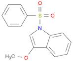 1-Benzenesulfonyl-3-Methoxy-1H-indole