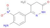 6-(4-Amino-3-nitrophenyl)-5-methyl-4,5-dihydropyridazin-3(2H)-one
