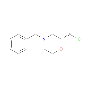 Morpholine, 2-(chloromethyl)-4-(phenylmethyl)-, (2R)-