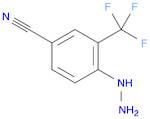 Benzonitrile,4-hydrazinyl-3-(trifluoromethyl)-