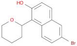 6-Bromo-1-(tetrahydro-2H-pyran-2-yl)naphthalen-2-ol
