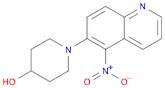 1-(5-Nitroquinolin-6-yl)piperidin-4-ol