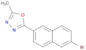 2-(6-Bromonaphthalen-2-yl)-5-methyl-1,3,4-oxadiazole