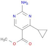 Methyl 2-amino-4-cyclopropylpyrimidine-5-carboxylate