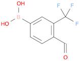 (4-Formyl-3-(trifluoromethyl)phenyl)boronic acid