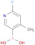2-Fluoro-4-Methylpyridine-5-Boronic Acid