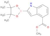 4-METHOXYCARBONYL-1H-INDOLE-2-BORONIC ACID PINACOL ESTER