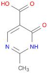 2-Methyl-6-oxo-1,6-dihydropyrimidine-5-carboxylic acid