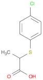 Propanoic acid,2-[(4-chlorophenyl)thio]-
