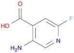 4-Pyridinecarboxylicacid, 5-amino-2-fluoro-