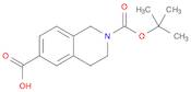 2-(tert-Butoxycarbonyl)-1,2,3,4-tetrahydroisoquinoline-6-carboxylic acid
