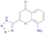 8-Amino-4-oxo-2-(tetrazol-5-yl)-4H-1-benzopyran