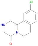 10-Chloro-2,3,6,7-tetrahydro-1H-pyrazino[2,1-a]isoquinolin-4(11bh)-one