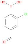 (2-Chloro-4-formylphenyl)boronic acid