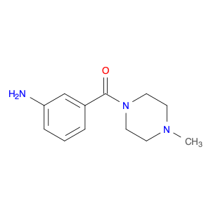 (3-AMINOPHENYL)(4-METHYL-1-PIPERAZINYL)METHANONE