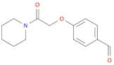 4-[2-OXO-2-(1-PIPERIDINYL)ETHOXY]BENZALDEHYDE