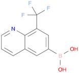 8-TRIFLUOROMETHYLQUINOLINE-6-BORONIC ACID